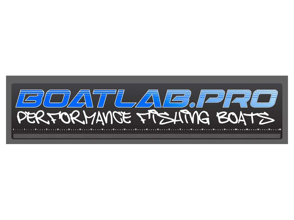Палубная наклейка BoatLab.Pro с линейкой