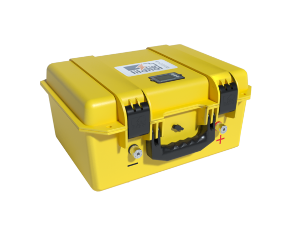 Батарея аккумуляторная Titanat (LiFePo4) 280 Ah, 12V, желтый кейс