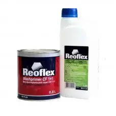 Кислотный грунт Reoflex 2K wash primer (0.8л) кислотный без отвердителя желтый фосфатирующий