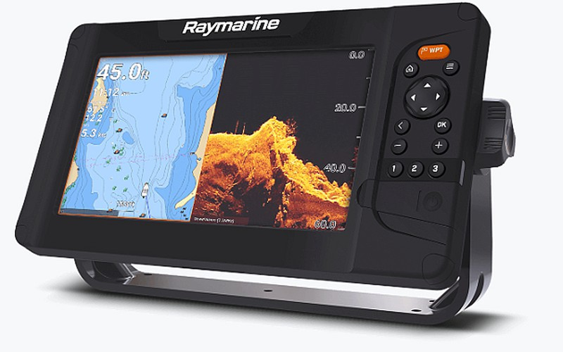 Эхолот Raymarine Element 9 HV - 9" Chart Plotter with CHIRP Sonar, HyperVision, Wi-Fi, GPS, HV-100 transducer, No Chart