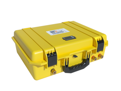 Батарея аккумуляторная Titanat (LiFePo4) 104 Ah, 24V, 2 канала, желтый кейс