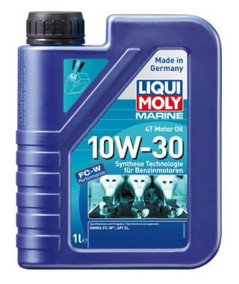Синтетическое моторное масло LIQUI MOLY HC Marine 4T Motor Oil 10W-30 (5 л)