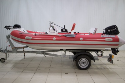 Лодка RiverBoats 430 + мотор + прицеп