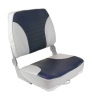 Кресло Springfield XXL складное мягкое двухцветное серый/синий