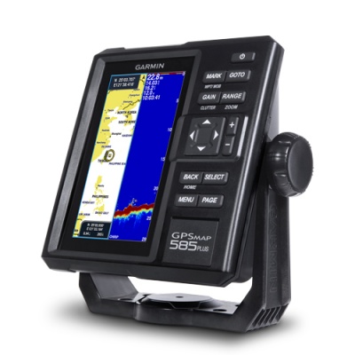Эхолот-картплоттер Garmin GPSMAP 585 PLUS с трансдьюсером GT20