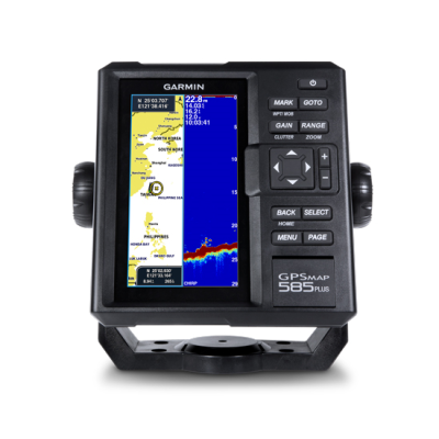 Эхолот-картплоттер Garmin GPSMAP 585 Plus с датчиком GT20-TM