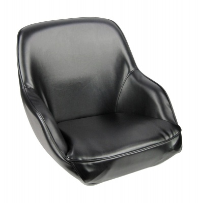 Кресло Springfield ADMIRAL мягкое, материал черный винил