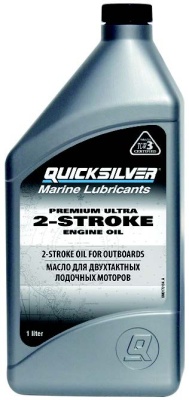 Масло моторное минеральное Quicksilver Premium Ultra, 2Т, 4 л