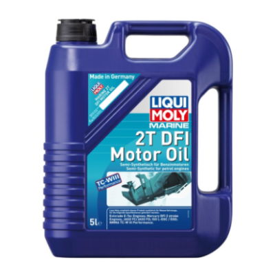 Полусинтетическое моторное масло для водной техники Liqui Moly Marine 2T DFI Motor Oil