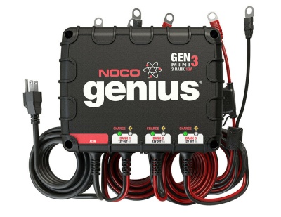 Устройство зарядное NOCO Genius GENM3, 3*4 A, 70-130 V, 3 АКБ