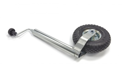 Стойка опорного колеса с пневматической шиной для прицепа AL-KO