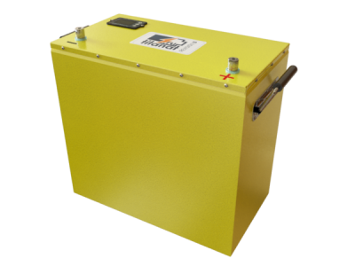 Батарея аккумуляторная Titanat (LiFePo4) 104 Ah, 24V, сталь, желтый кейс
